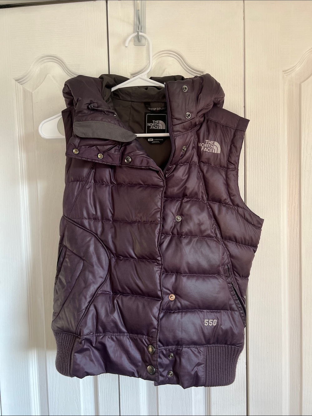 The North Face Women's Plum Quilted 550 Down Vest